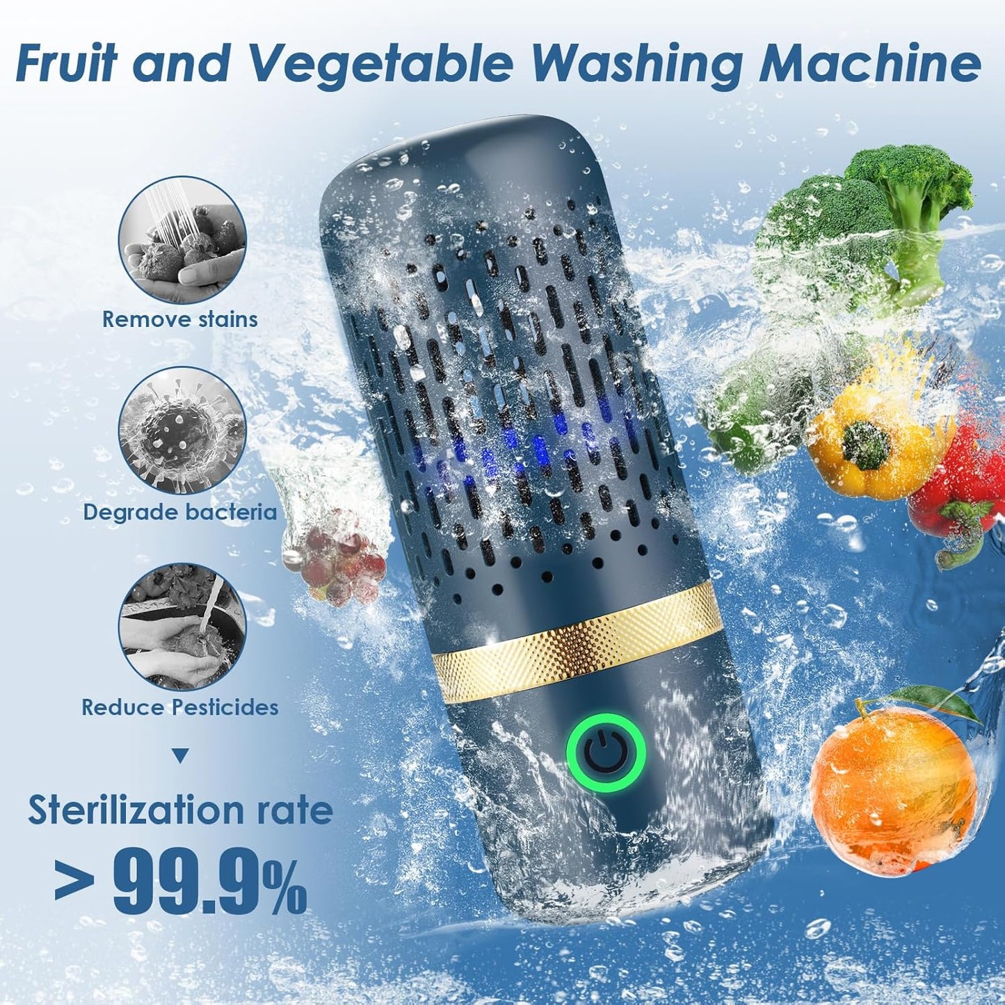 FOOD PURIFIER from PESTICIDES & VIRUSES