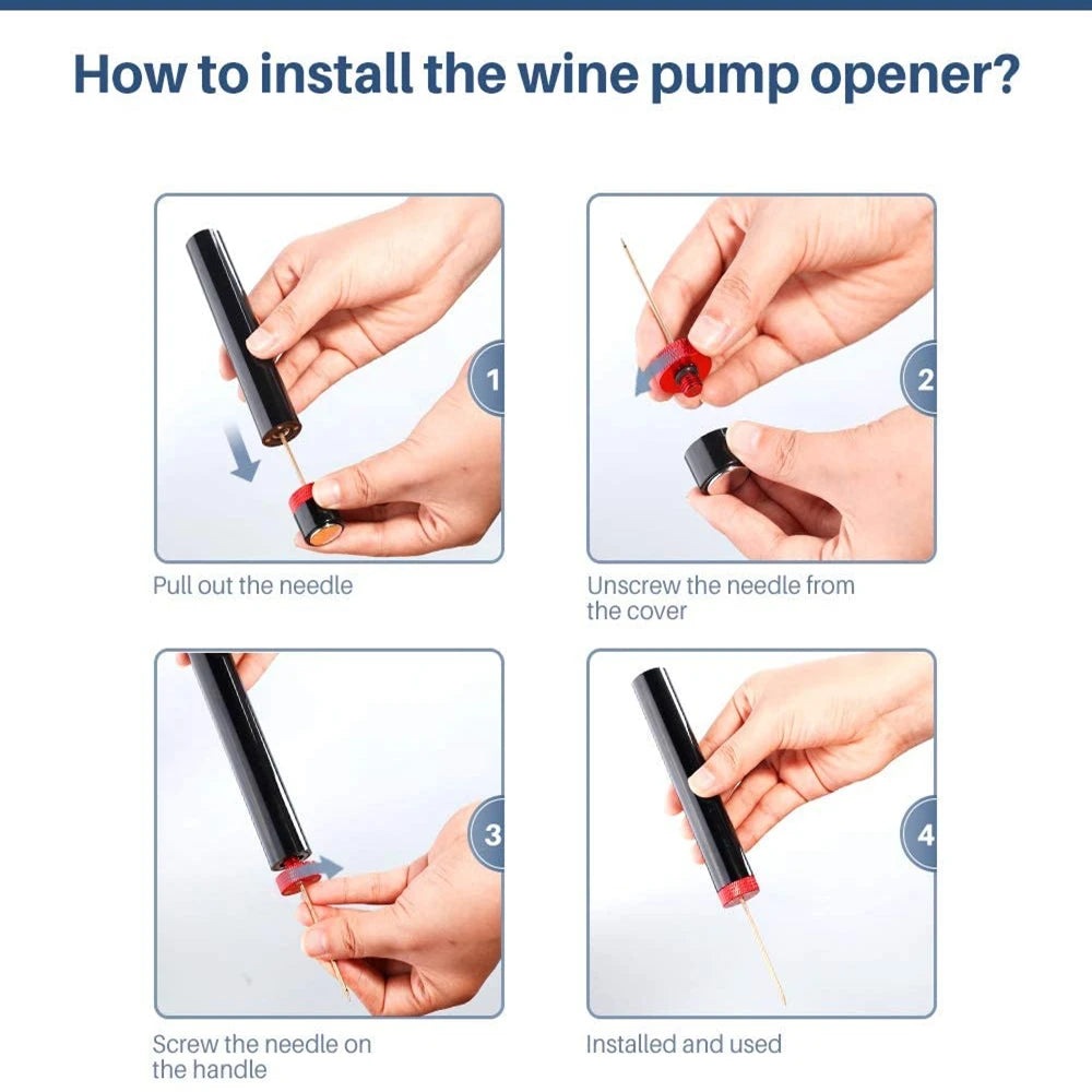 AIR PUMP WINE OPENER