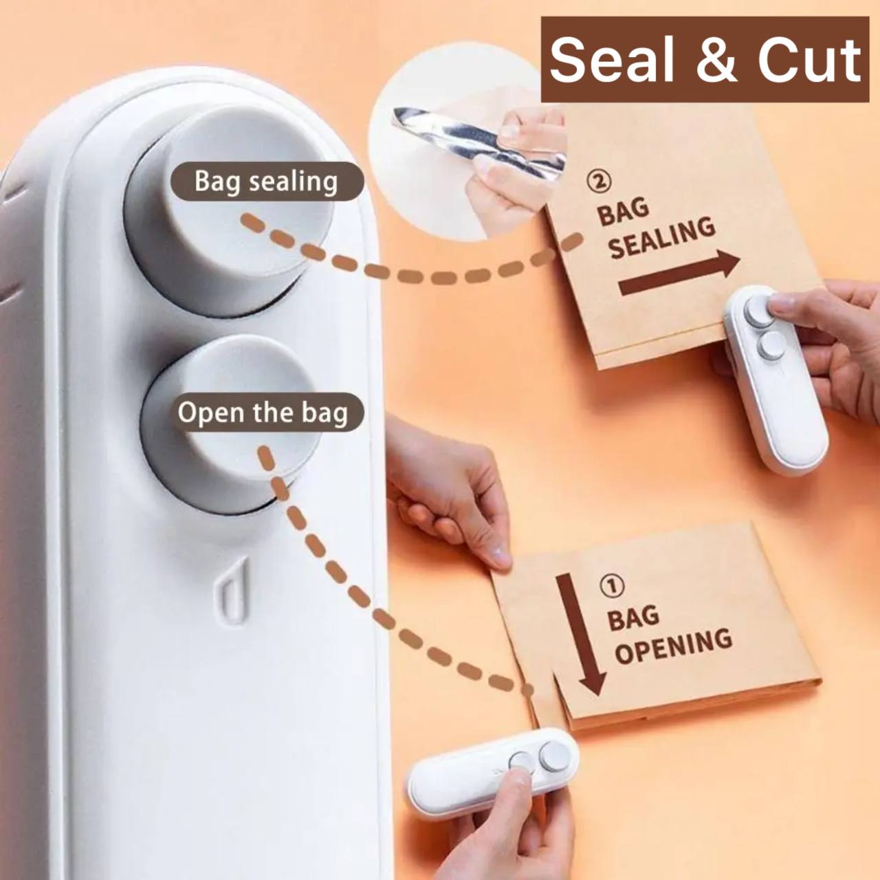 2 in 1 Mini SEALING MACHINE